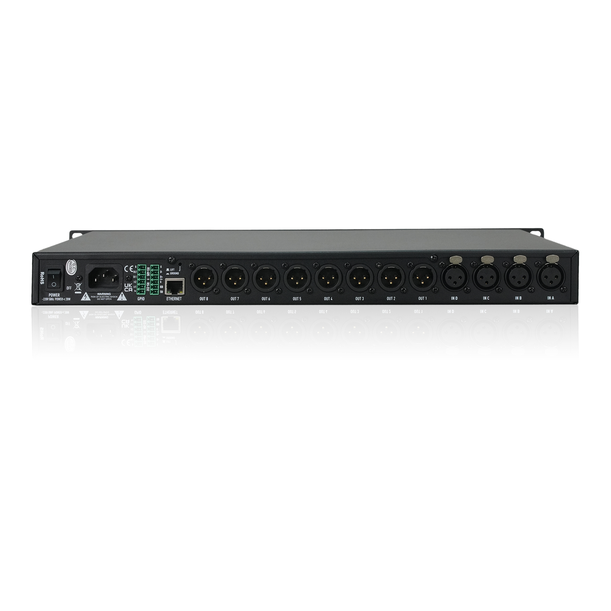 Xử lý tín hiệu số NSP Audio NSP480 (4 vào 8 ra)