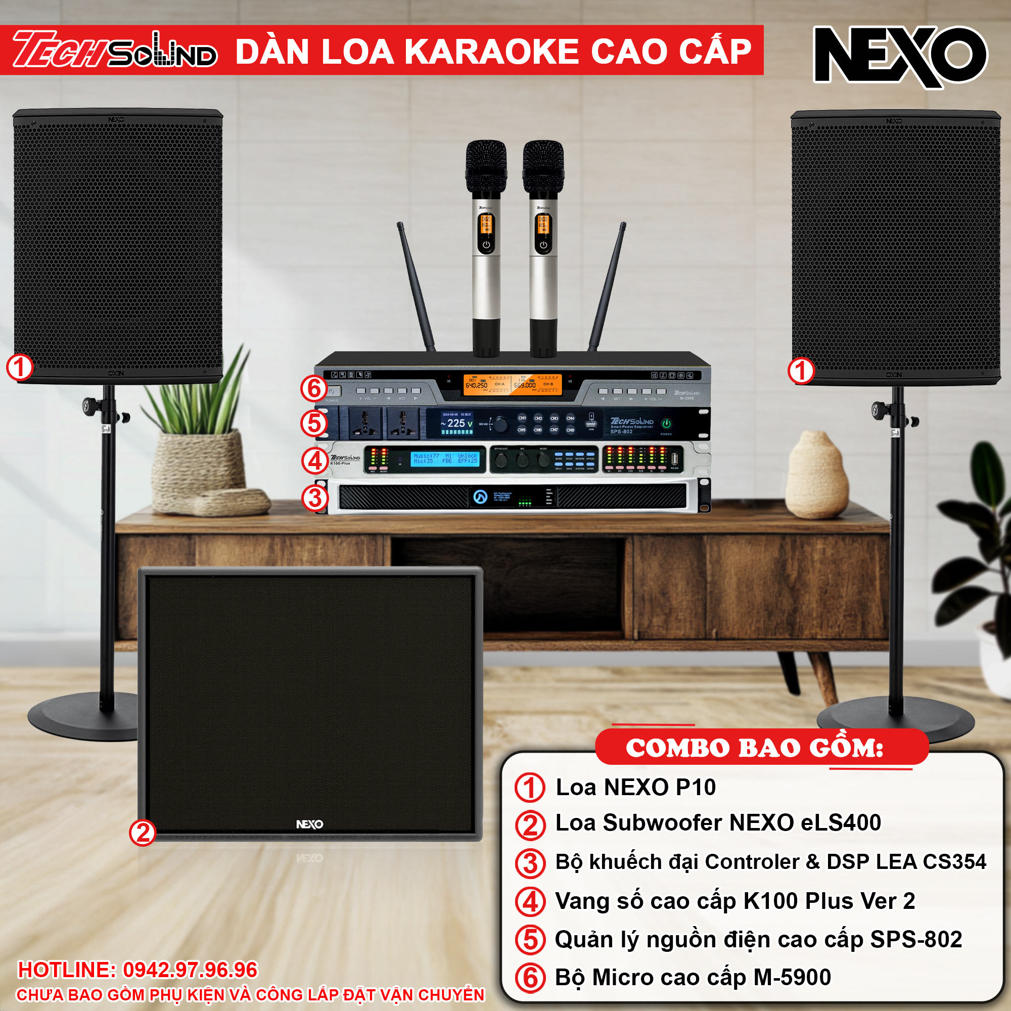 DÀN LOA KARAOKE NEXO P10 [03]