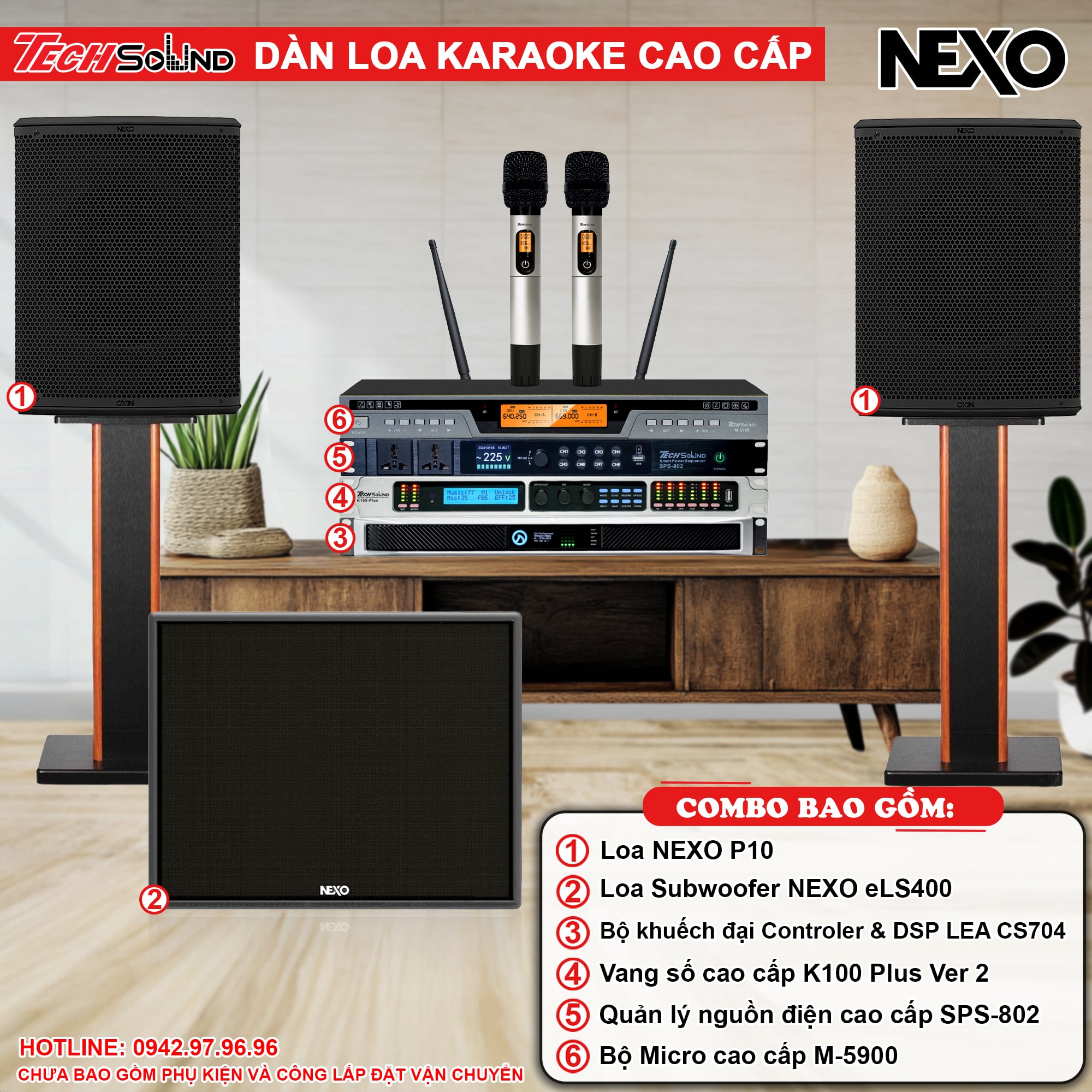 Dàn Loa Karaoke NEXO P10 [04]