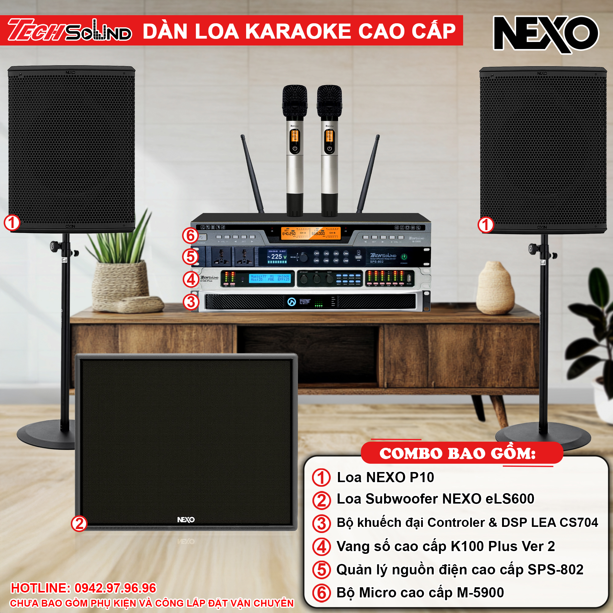 DÀN LOA KARAOKE NEXO P10 [02]