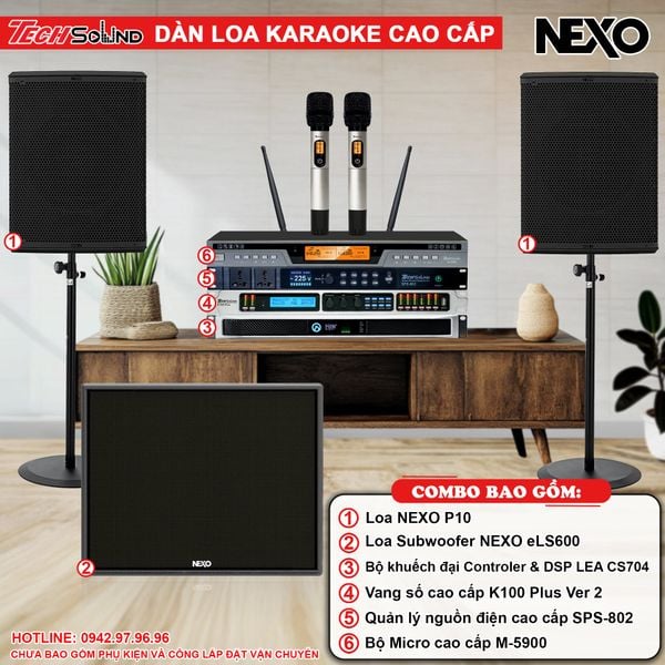 Dàn Loa Karaoke NEXO P10 [02]