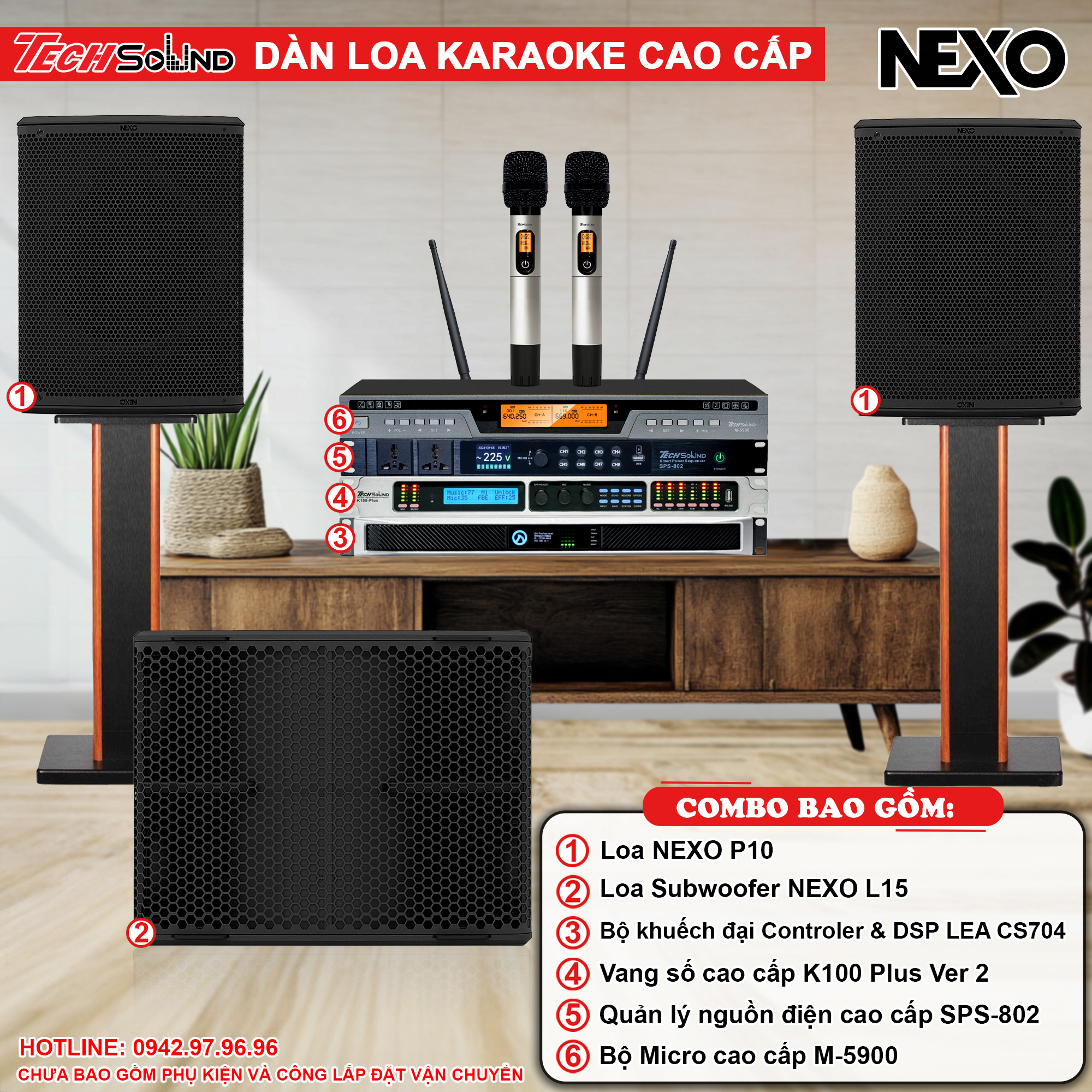 DÀN LOA KARAOKE NEXO P10 [01]