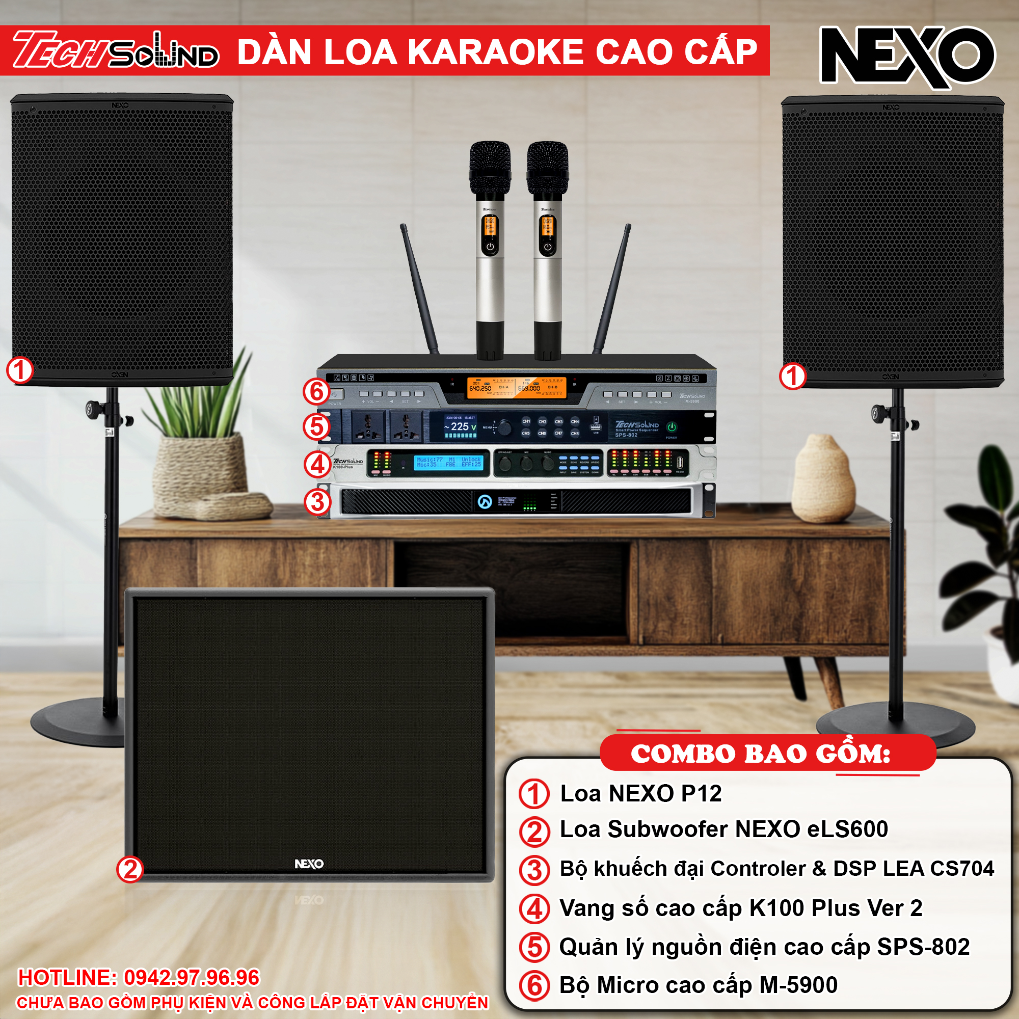DÀN LOA KARAOKE NEXO P12 [02]
