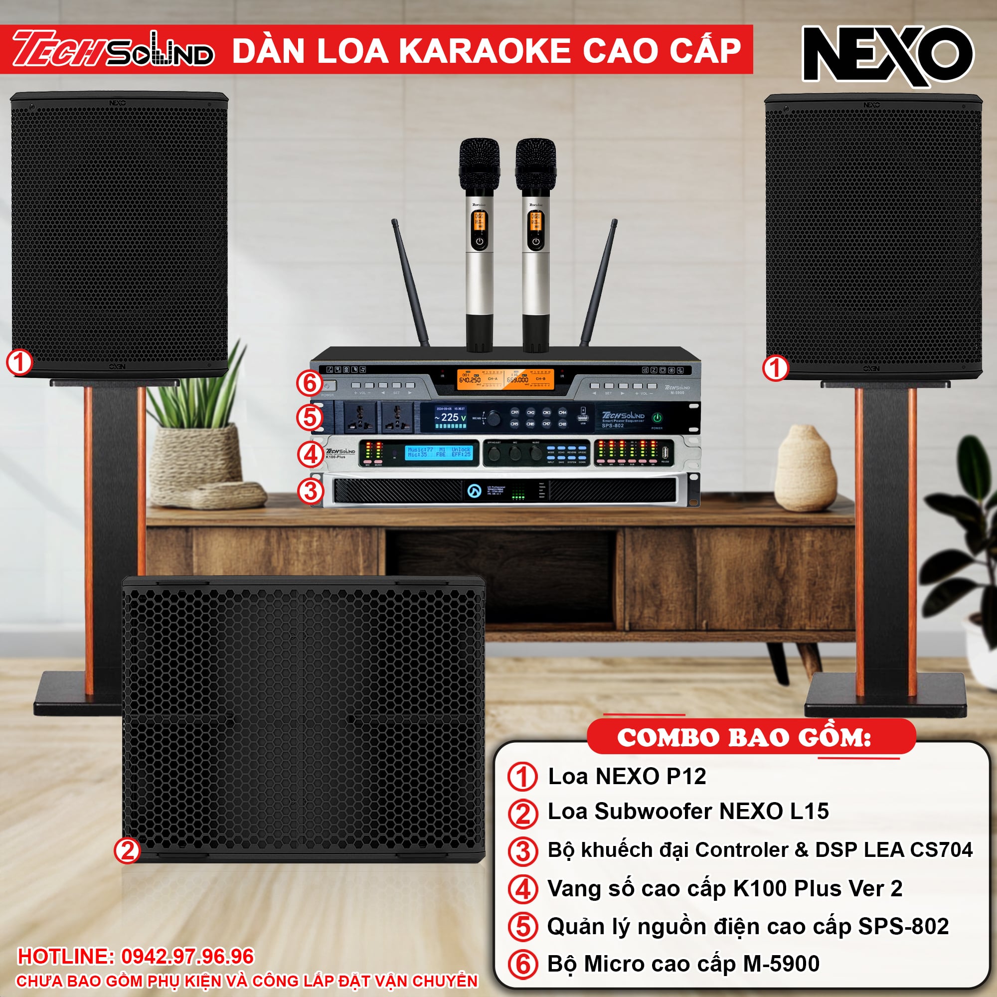 DÀN LOA KARAOKE NEXO P12 [01]