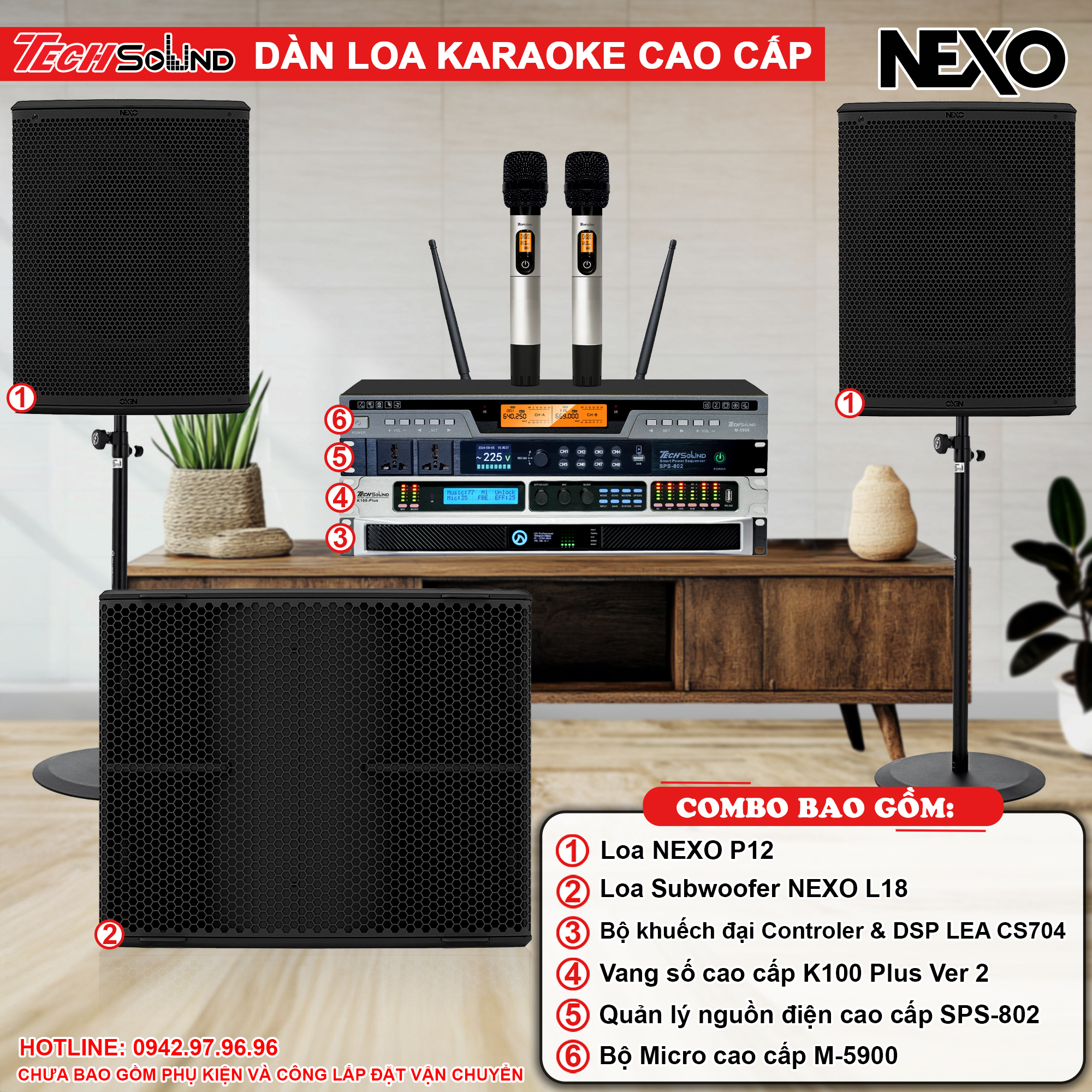 DÀN LOA KARAOKE NEXO P12 [03]