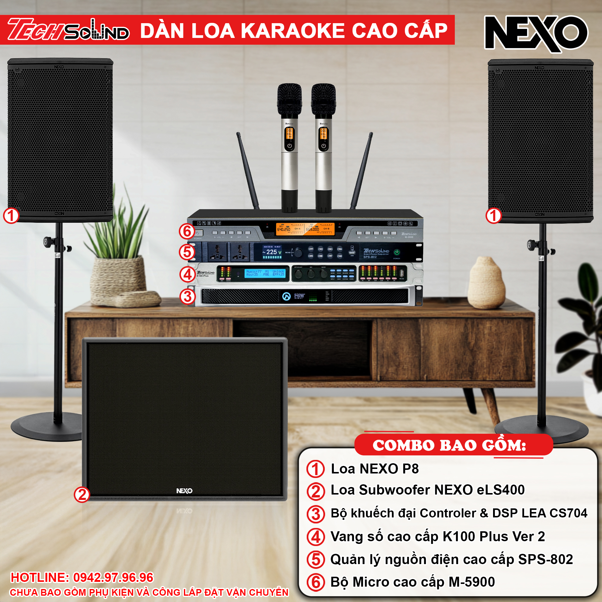 Dàn Loa Karaoke NEXO P8 [04]