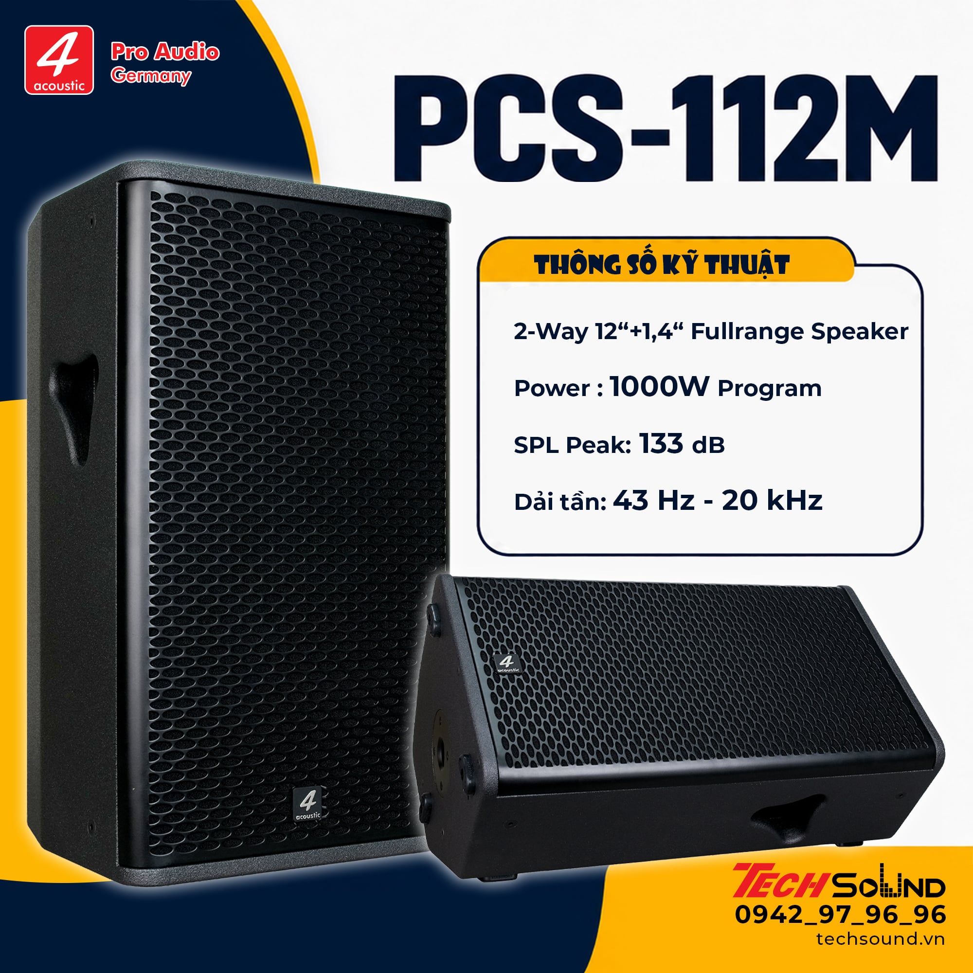 Loa Fullrange 4Acoustic PCS 112M
