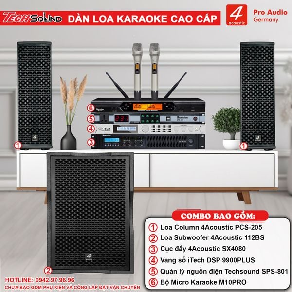 Dàn Loa Column 4Acoustic PCS-205 [03]