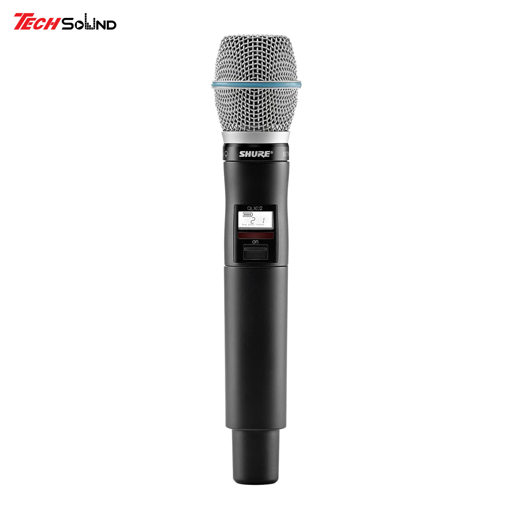 Shure QLXD2/B87A H53 – Micro cầm tay kỹ thuật số tích hợp Beta 87A