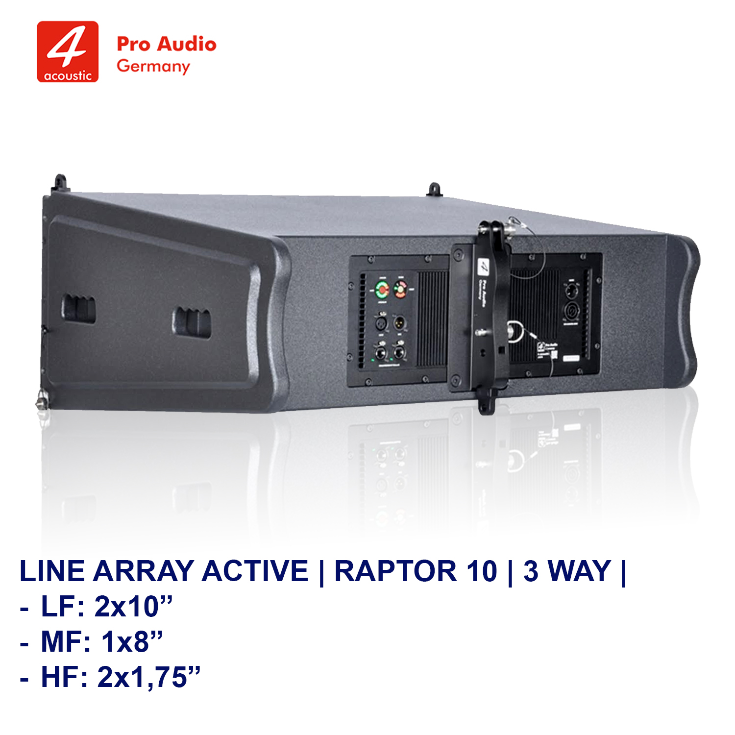 Loa Line Array 4Acoustic RAPTOR 10 (Active)