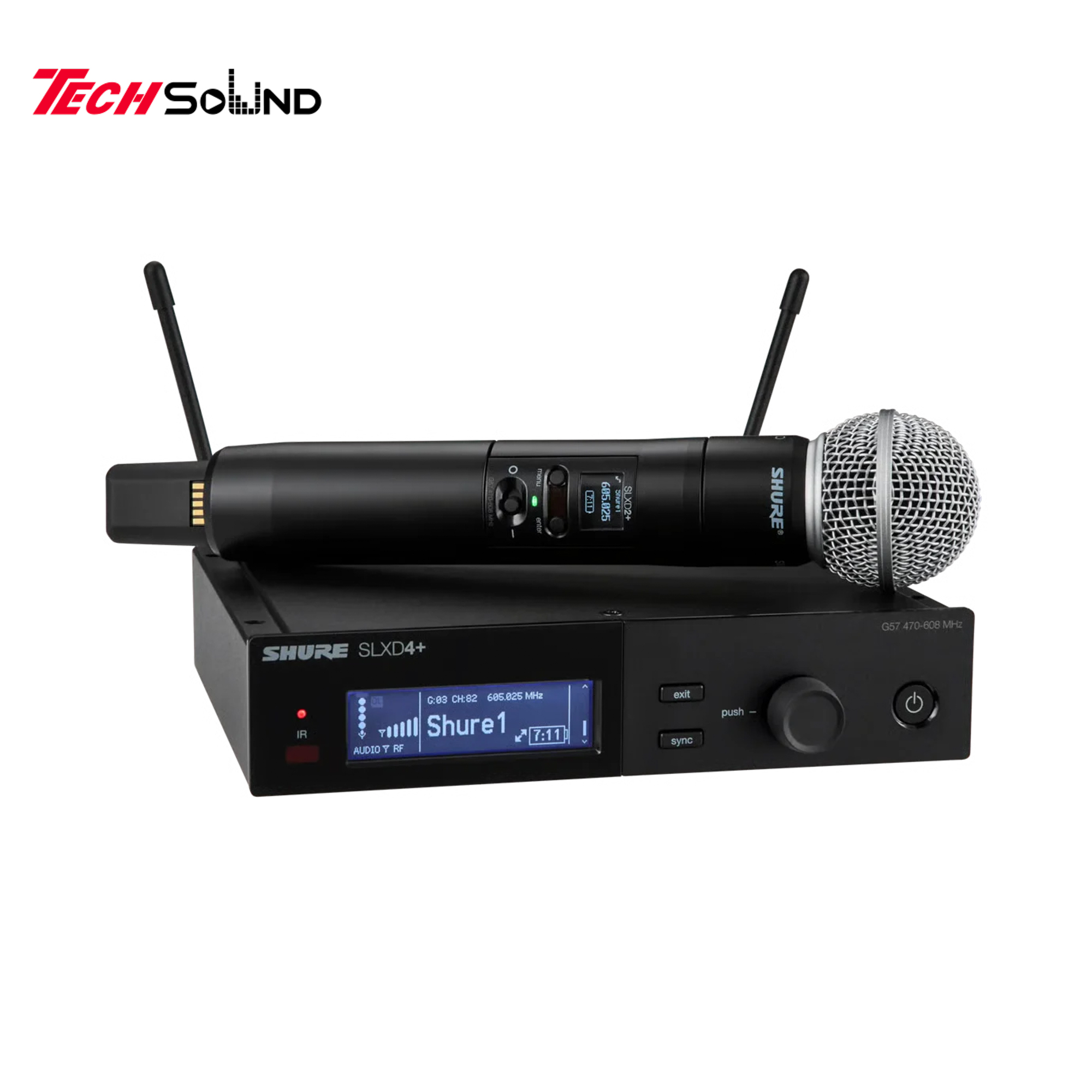 Micro không dây Shure SLXD24 + A / 58-G66 Handheld System SM58
