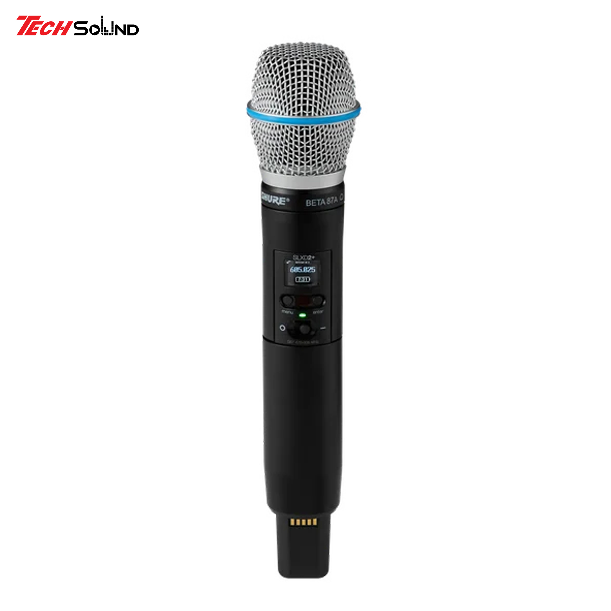 Shure SLXD2+/B87C G66 – Micro cầm tay kỹ thuật số tích hợp capsule Beta 87C