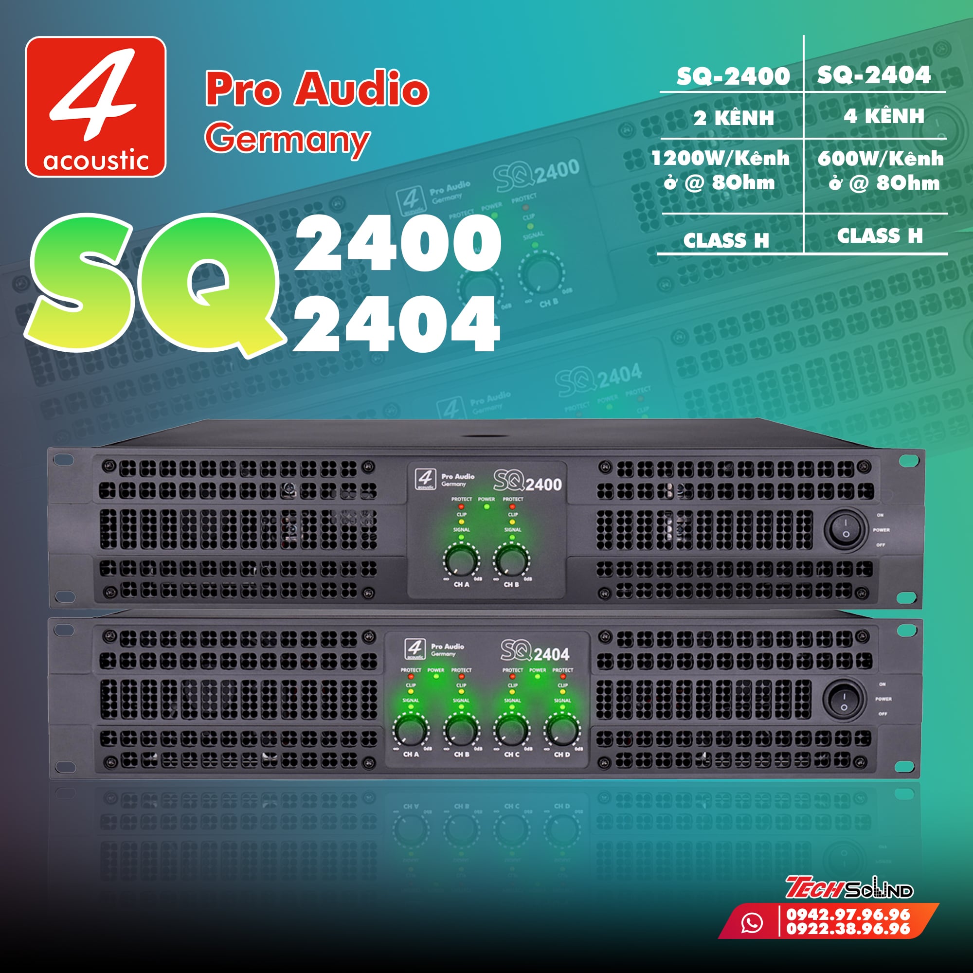 Cục đẩy 4Acoustic SQ2400