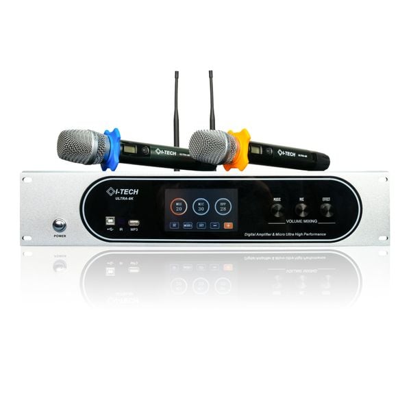 Đẩy 4 Kênh Liền Vang Mic Itech Ultra 8K