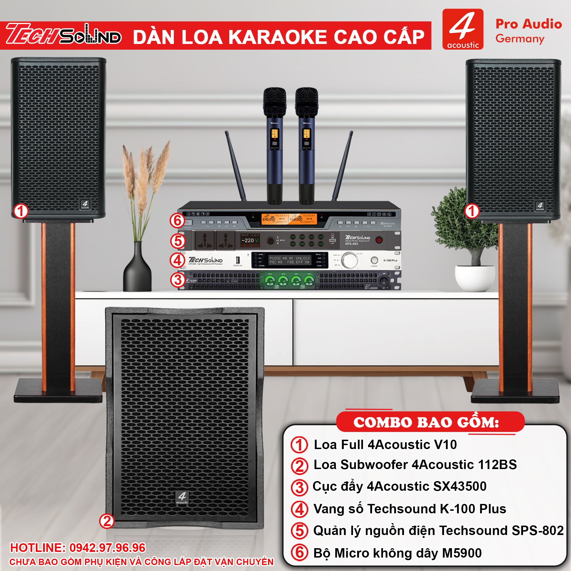 Dàn Loa Karaoke 4Acoustic V10 [02]