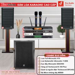 Dàn Loa Karaoke 4Acoustic V10 [02]