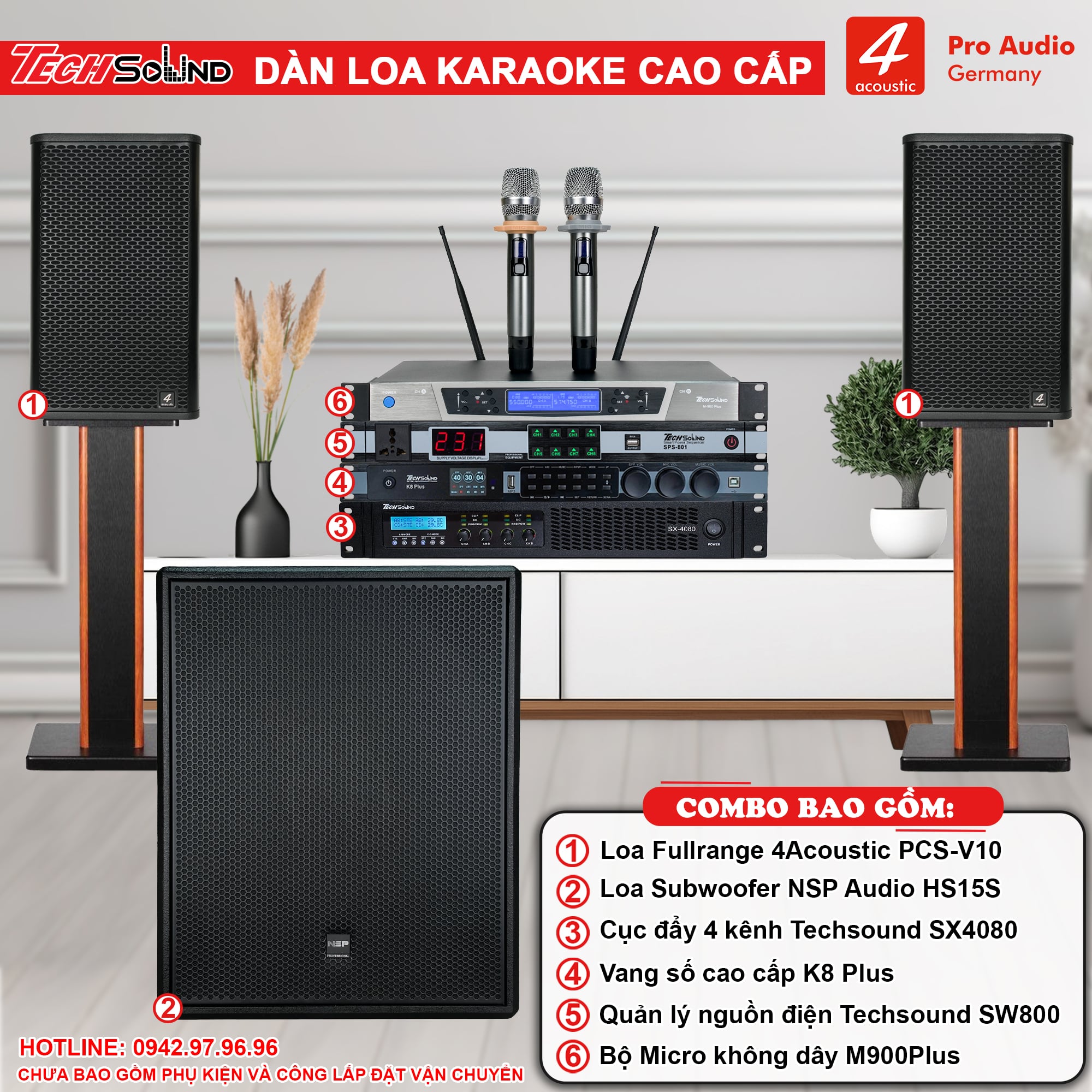 Dàn Loa Karaoke 4Acoustic V10 [06]