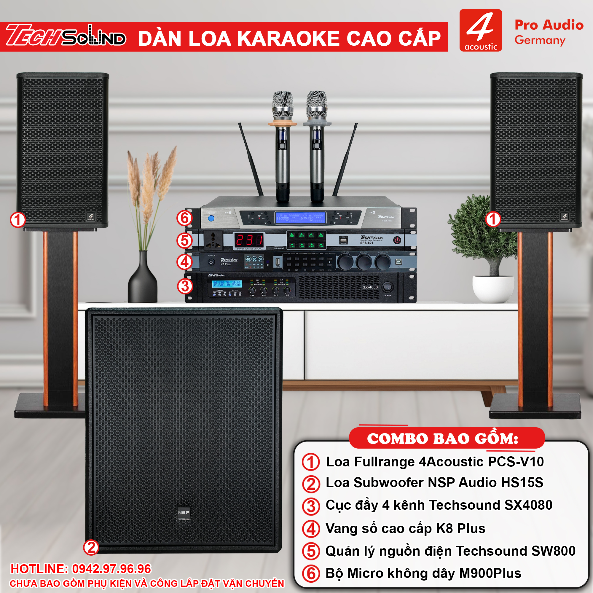 Dàn Loa Karaoke 4Acoustic V10 [06]