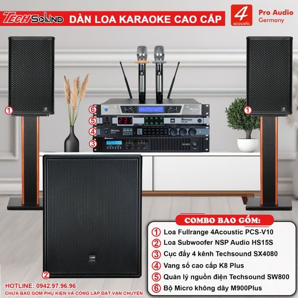 Dàn Loa Karaoke 4Acoustic V10 [06]