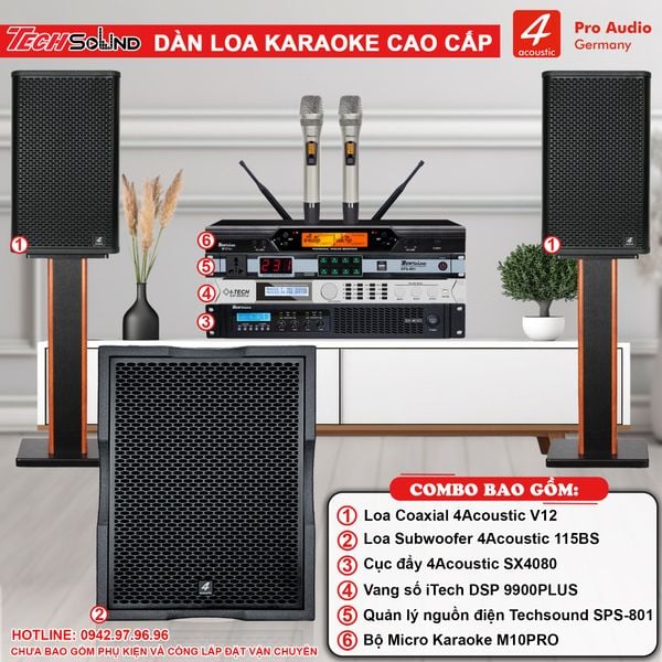 Dàn Loa Karaoke 4Acoustic V12 [04]