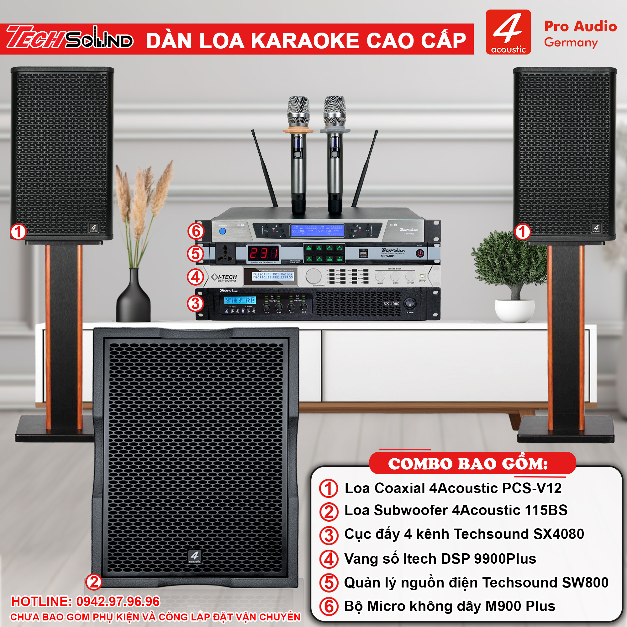 Dàn Loa Karaoke 4Acoustic V12 [05]