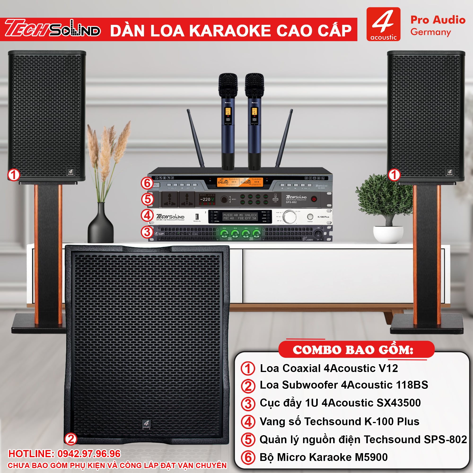 Dàn Loa Karaoke 4Acoustic V12 [01]