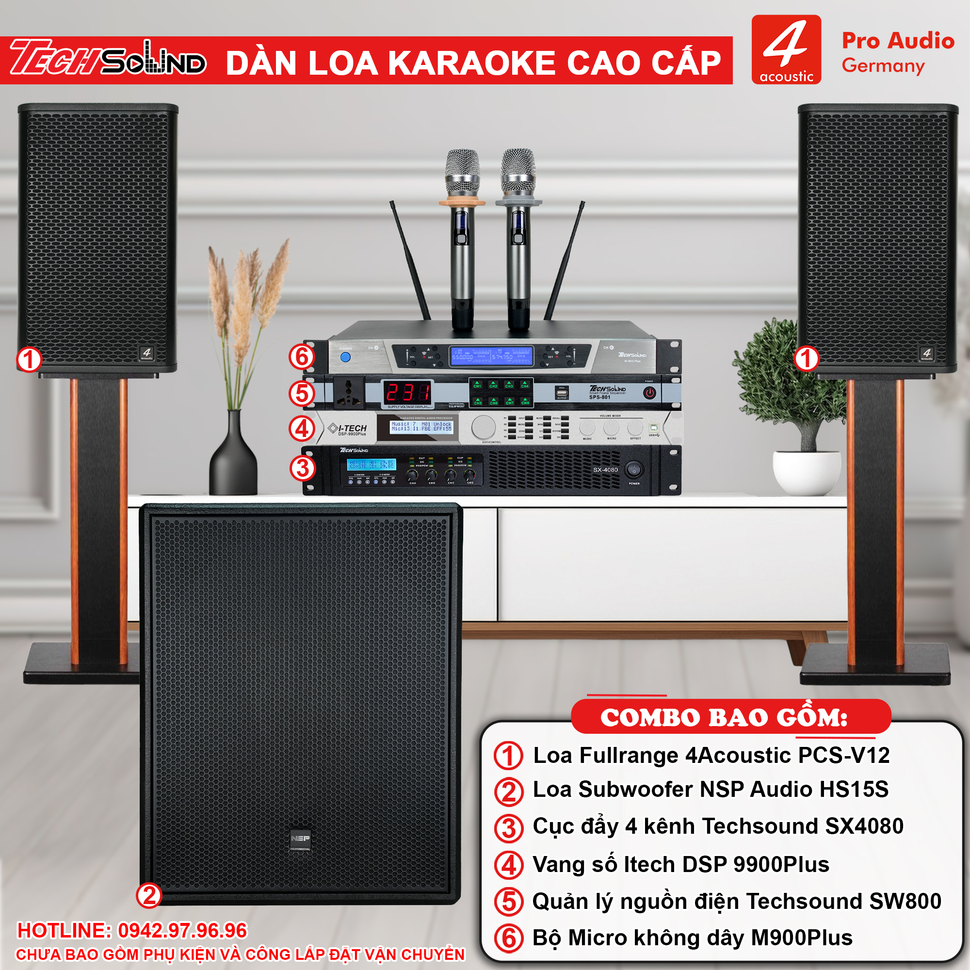 Dàn Loa Karaoke 4Acoustic V12 [06]