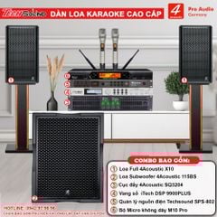 Dàn Loa Karaoke 4Acoustic X10 [03]