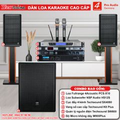 Dàn Loa Karaoke 4Acoustic X10 [06]