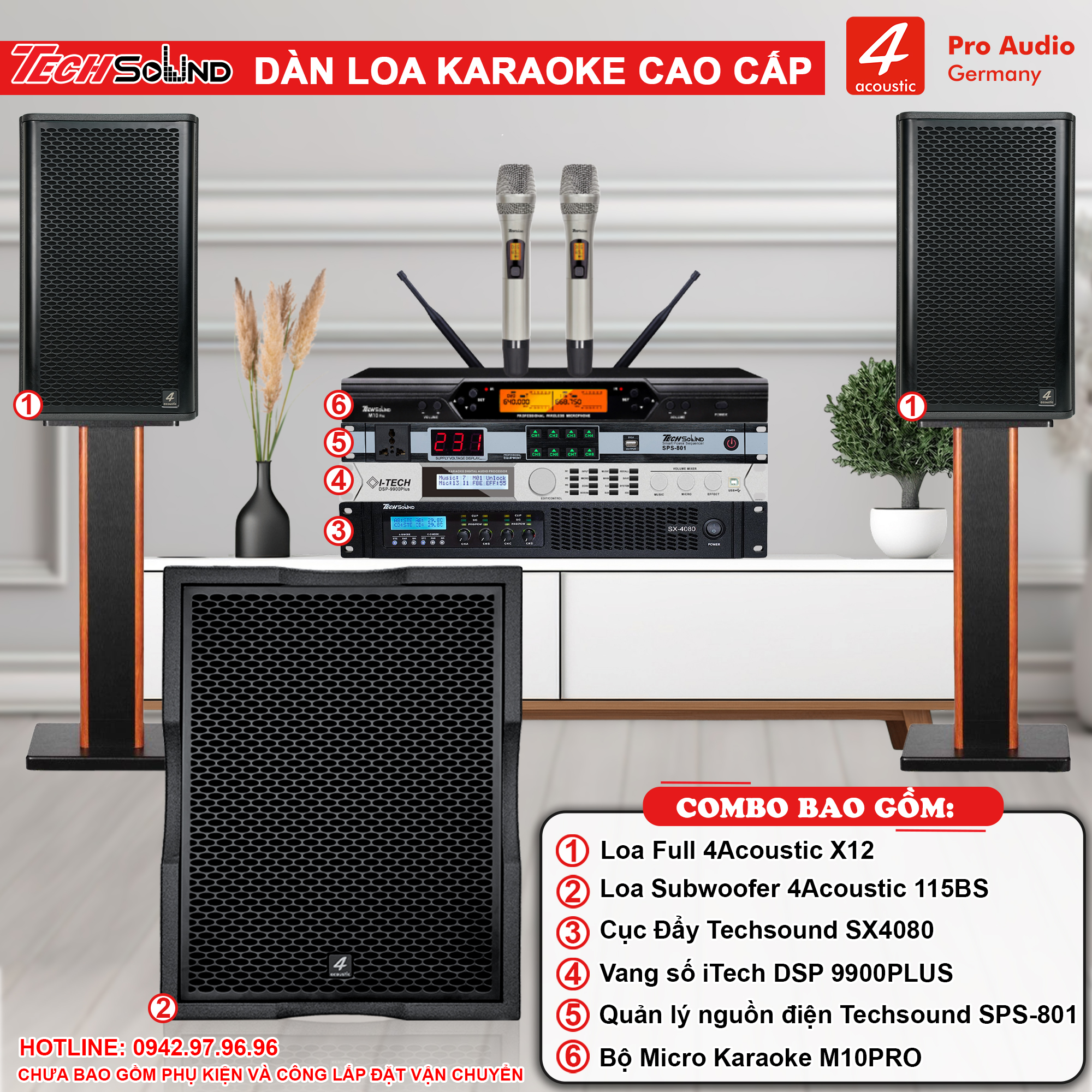 Dàn Loa Karaoke 4Acoustic X12 [04]