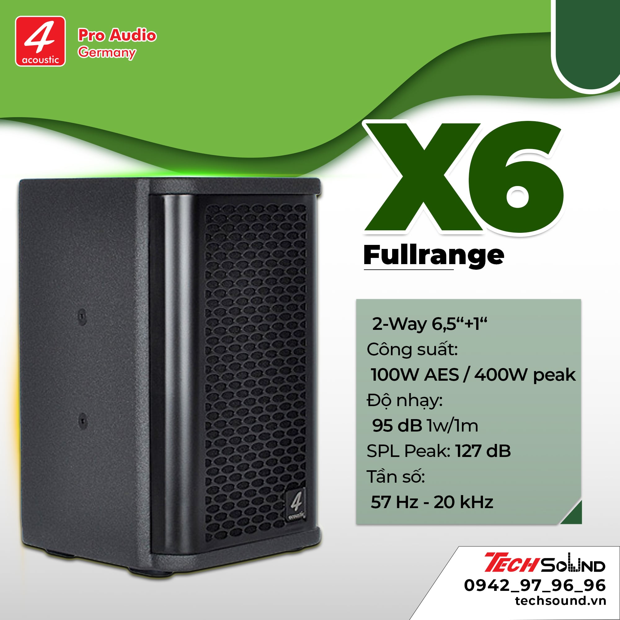 Loa Fullrange 4Acoustic X6