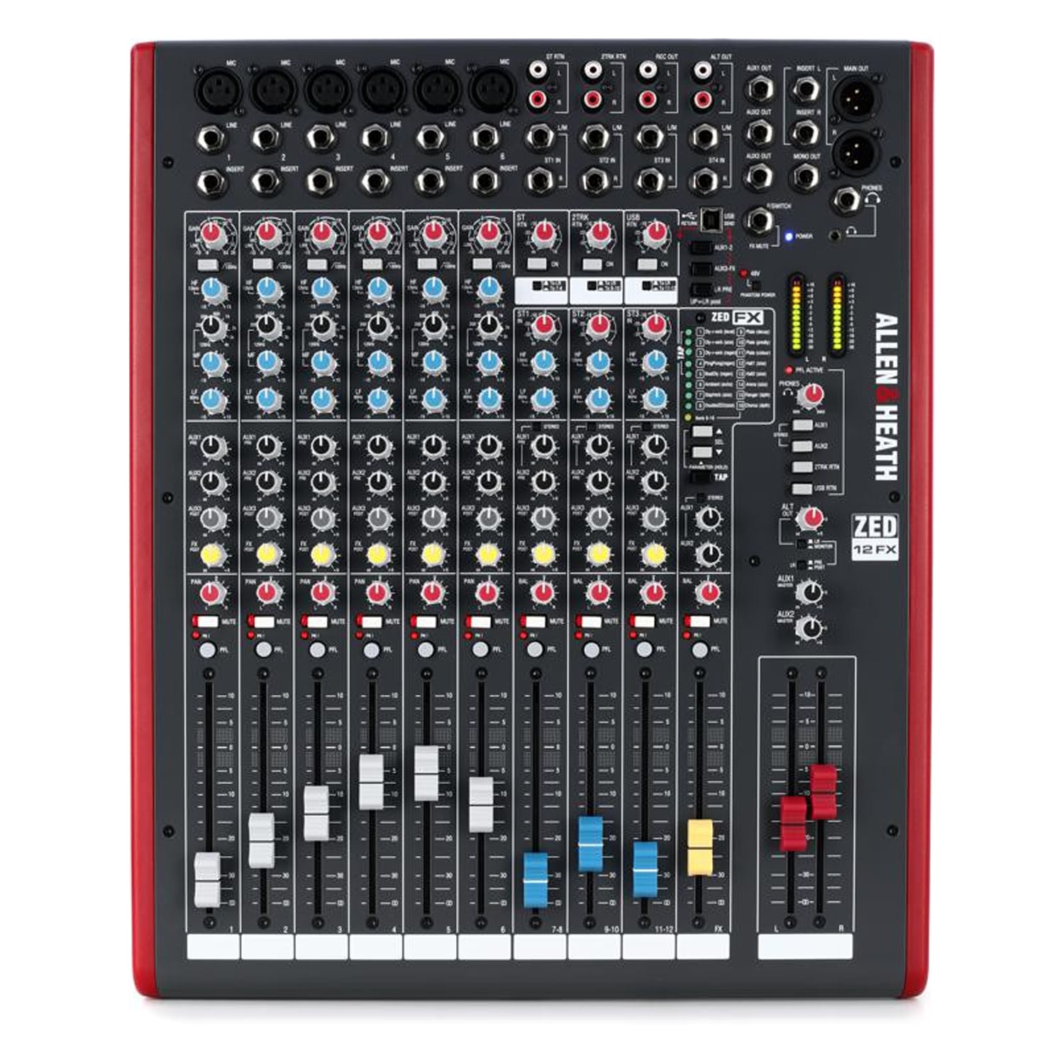 Mixer Analog Allen & Heath ZED-12FX