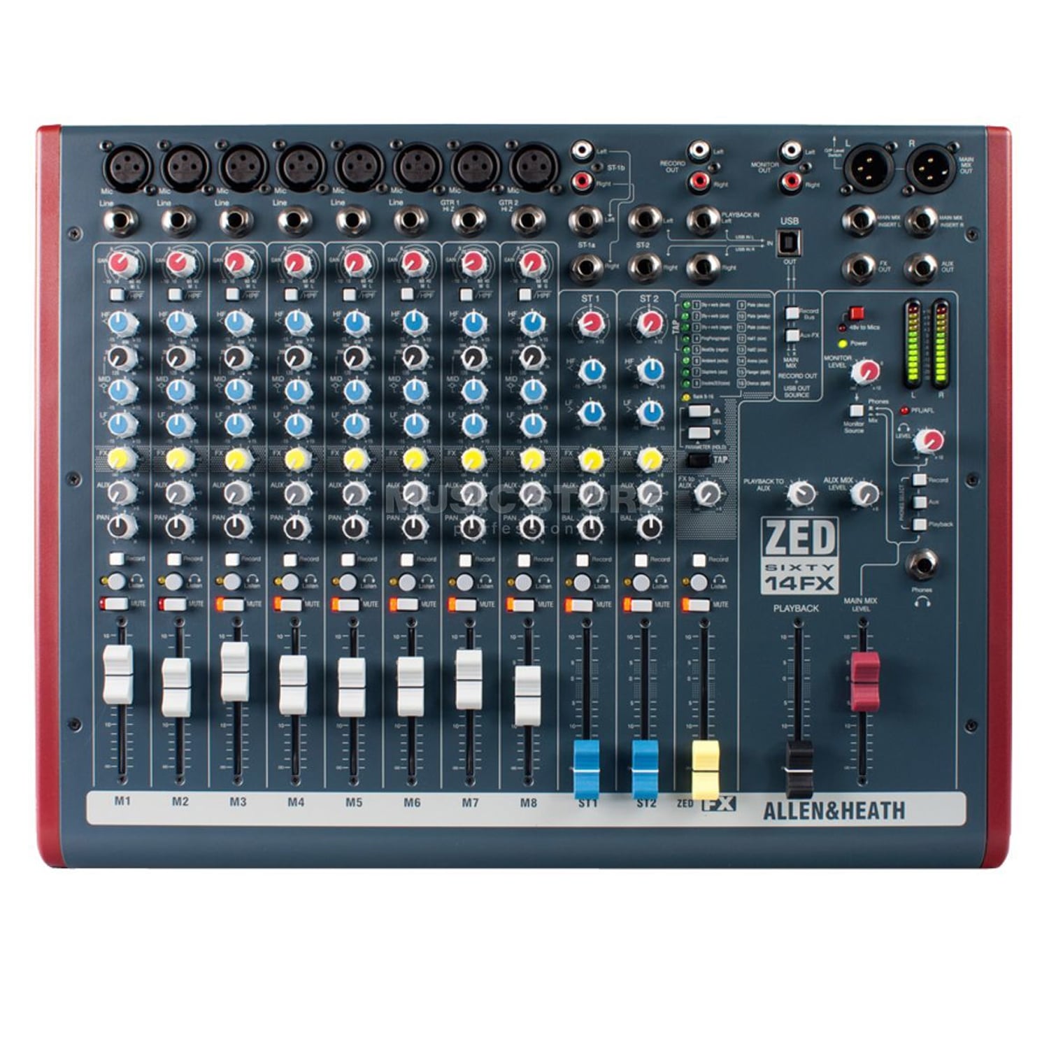 Mixer Analog Allen & Heath ZED60-14FX