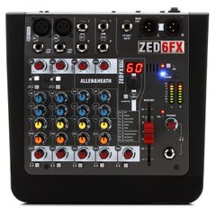 Mixer Analog Allen & Heath ZED-6FX