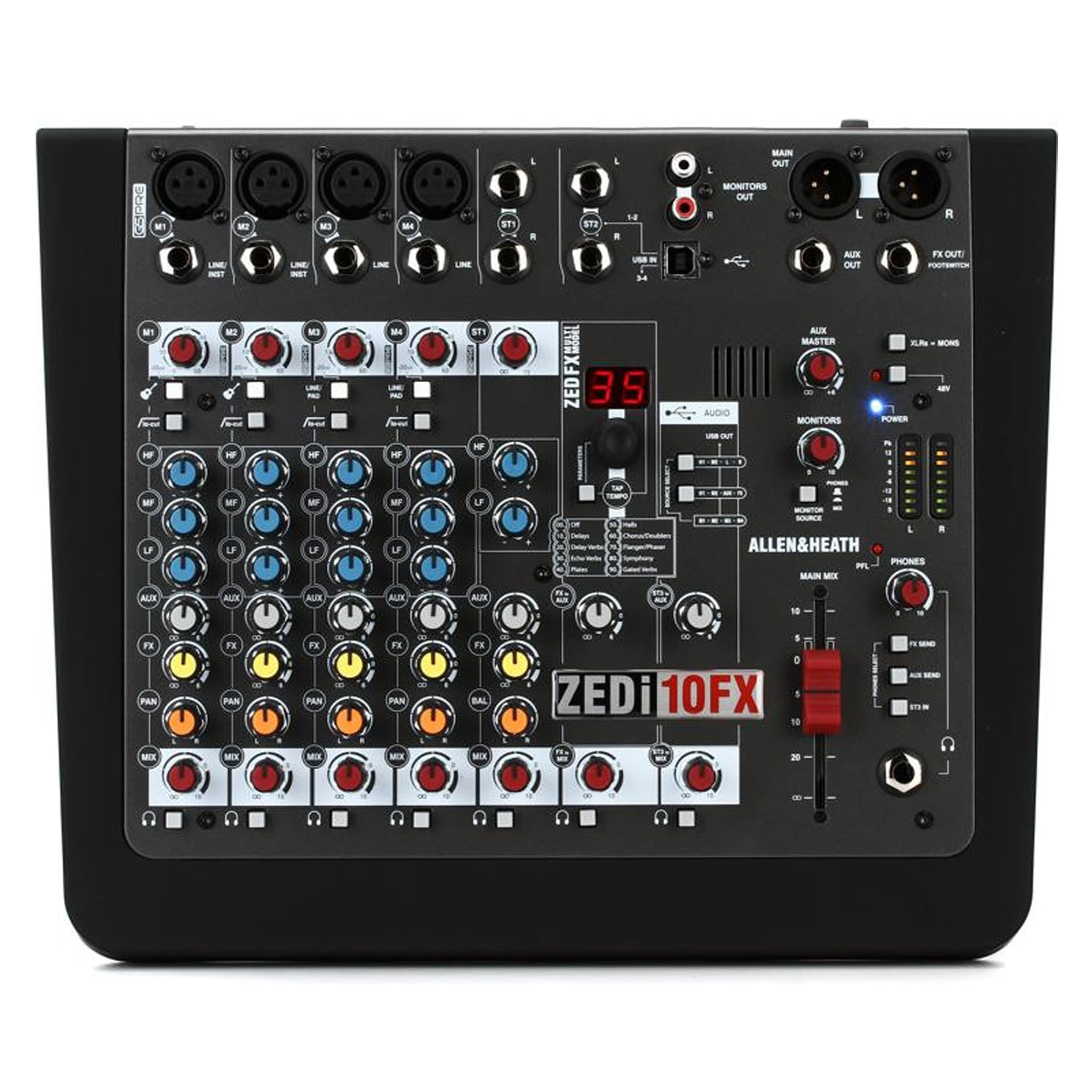 Mixer Analog Allen & Heath ZEDi-10FX