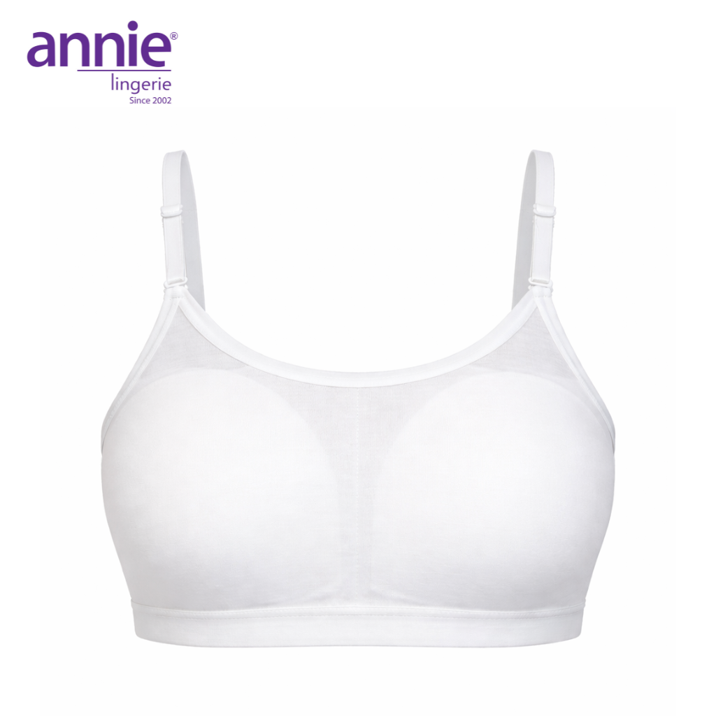 Áo Lá Học Sinh annie Bra 6072 Mouse Mỏng Có Mút Tháo Rời