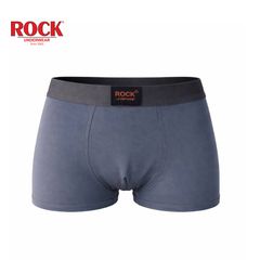 Quần Lót Nam Boxer ROCK QA 1060 Trơn Mát Thoáng Khí Cao Cấp, Quần SỊp Nam Boxer Mềm Mại Thoải Mái Ngày Dài