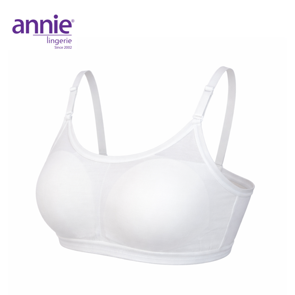 Áo Lá Học Sinh annie Bra 6072 Mouse Mỏng Có Mút Tháo Rời