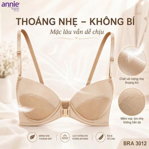 Áo ngực cao cấp mouse móc cài trước annie BRA3012