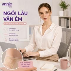 Quần lót nữ cao cấp không viền annie QE 2179 không vết hằn, co giãn 4 chiều, lưng trungmặc thoải mái, thoáng mát cả ngày