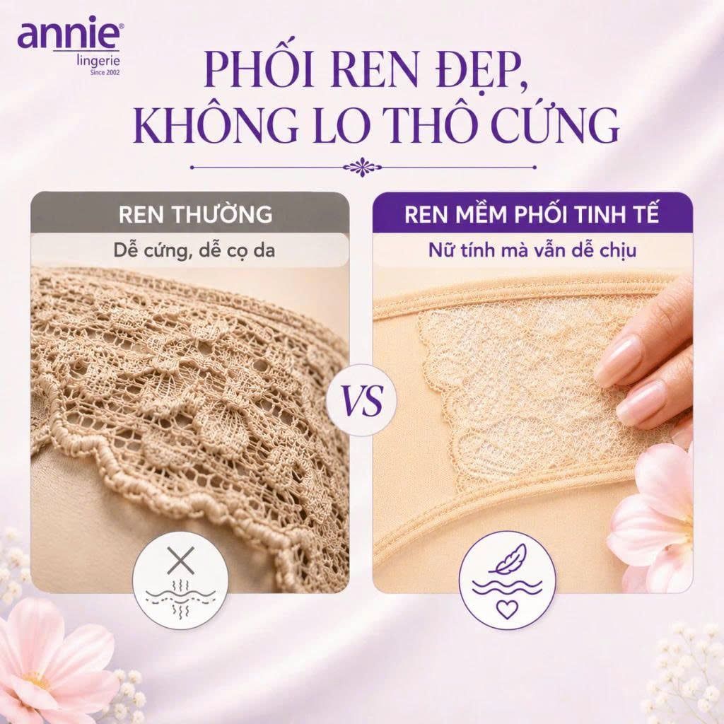 Quần lót nữ cao cấp annie QE 8132
