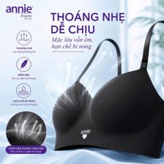 Áo ngực không gọng su đúc cao cấp annie Bra 8552 mút mỏng, mềm mịn, không viền
