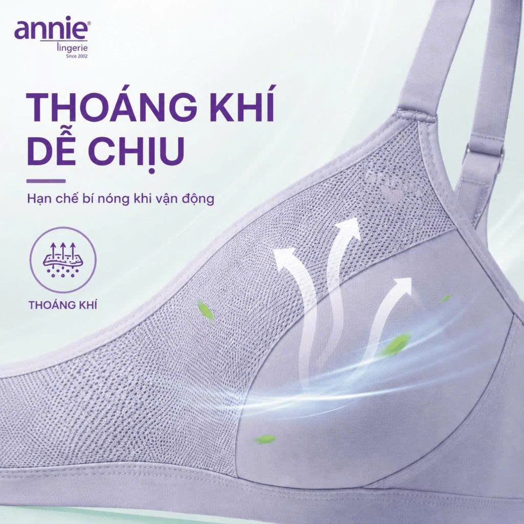 Áo ngực không gọng annie mút mỏng Bra 8139 thoáng mát, nâng nhẹ tự nhiên