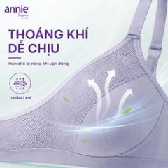 Áo ngực không gọng annie mút mỏng Bra 8139 thoáng mát, nâng nhẹ tự nhiên