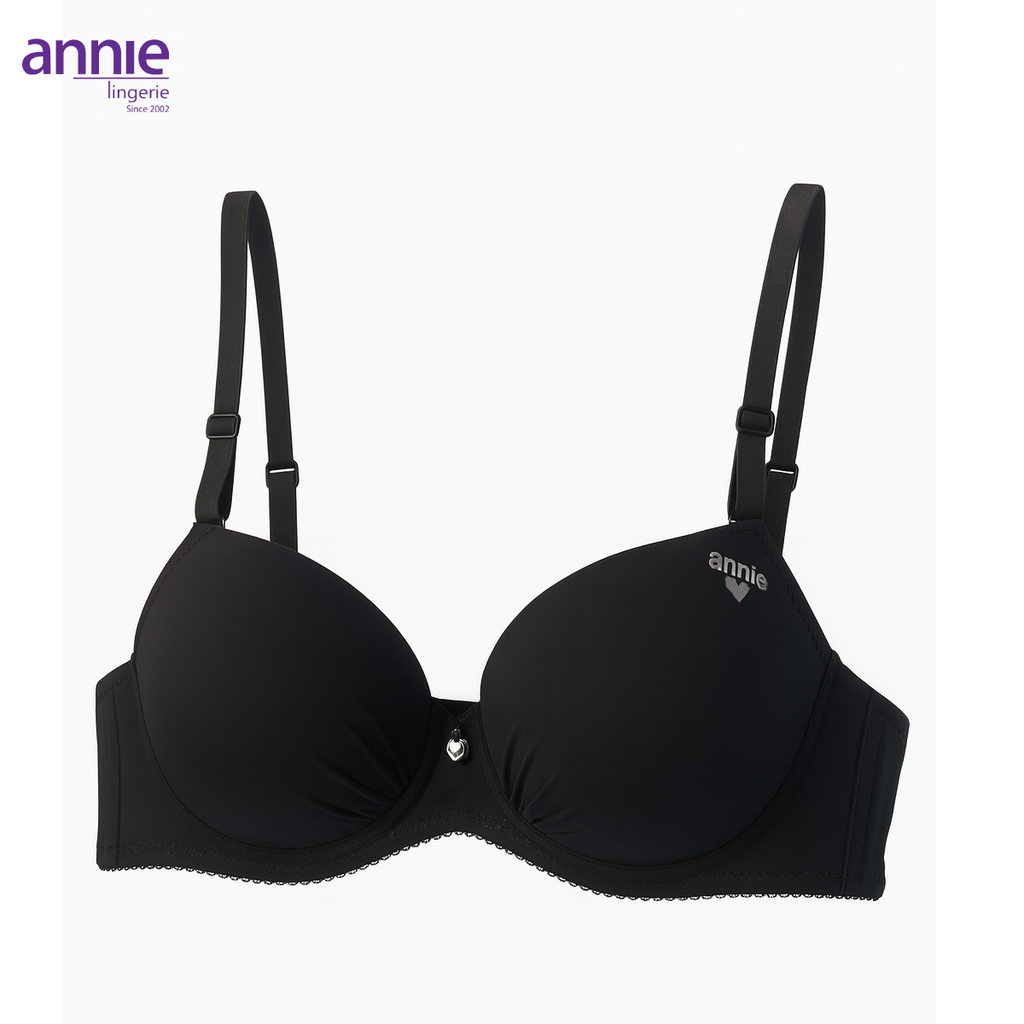 Áo Ngực Nữ annie Bra 8553 Đệm Vừa Quả Nhỏ, Co Giãn Thoải Mái, Nâng Nhẹ
