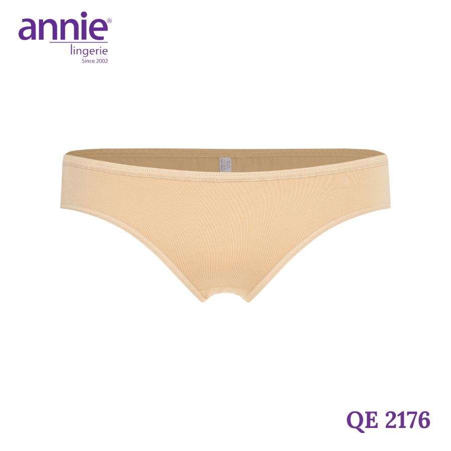 Combo 5 quần lót nữ trơn vải cotton 4 chiều annie QE2176 form basic trẻ trung năng động, thoáng mát mặc cả ngày