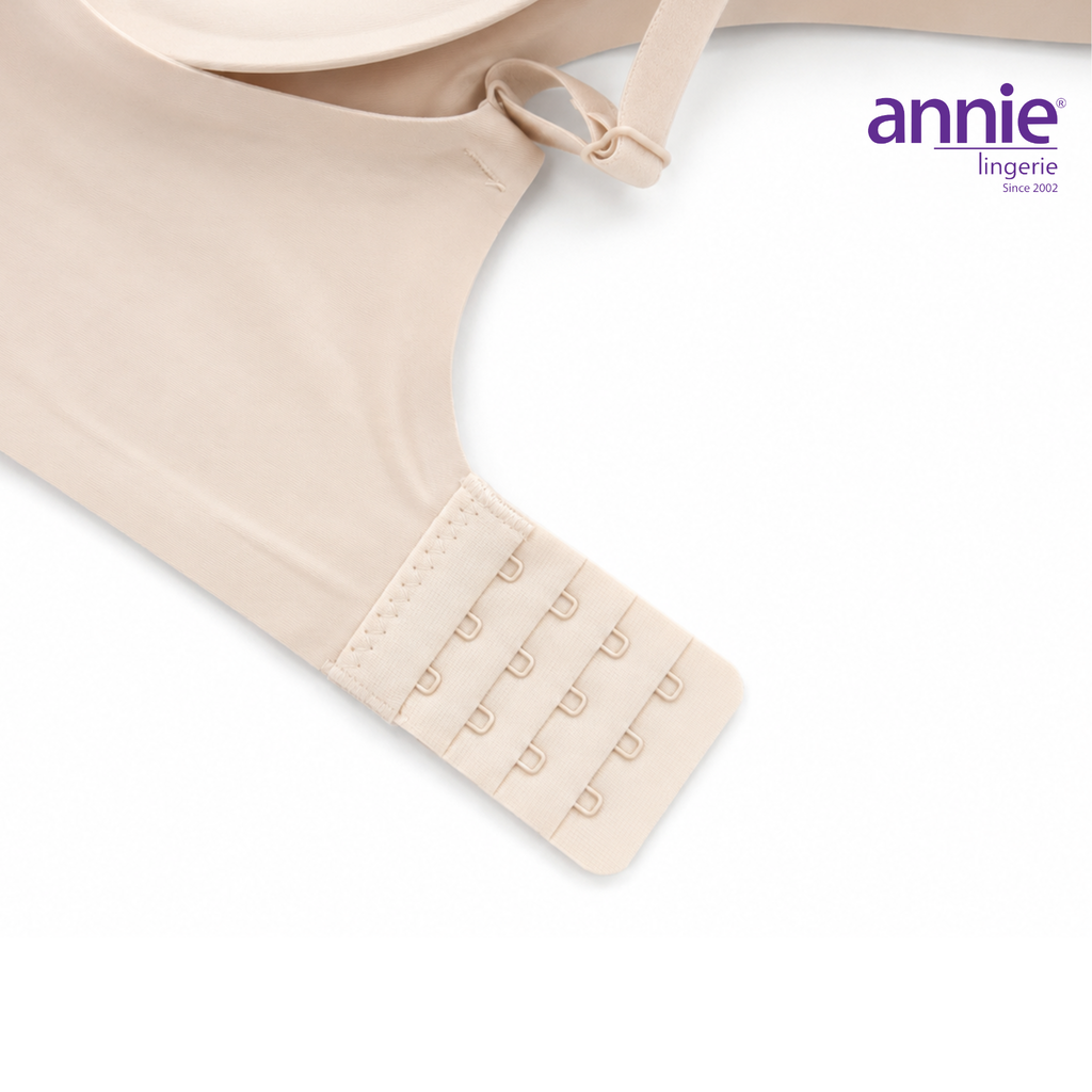 Áo Ngực Bra Su Không Gọng annie Bra 2656 Mềm Mịn Giọt Nước Tàng Hình Không Ngấn Không Lộ Viền