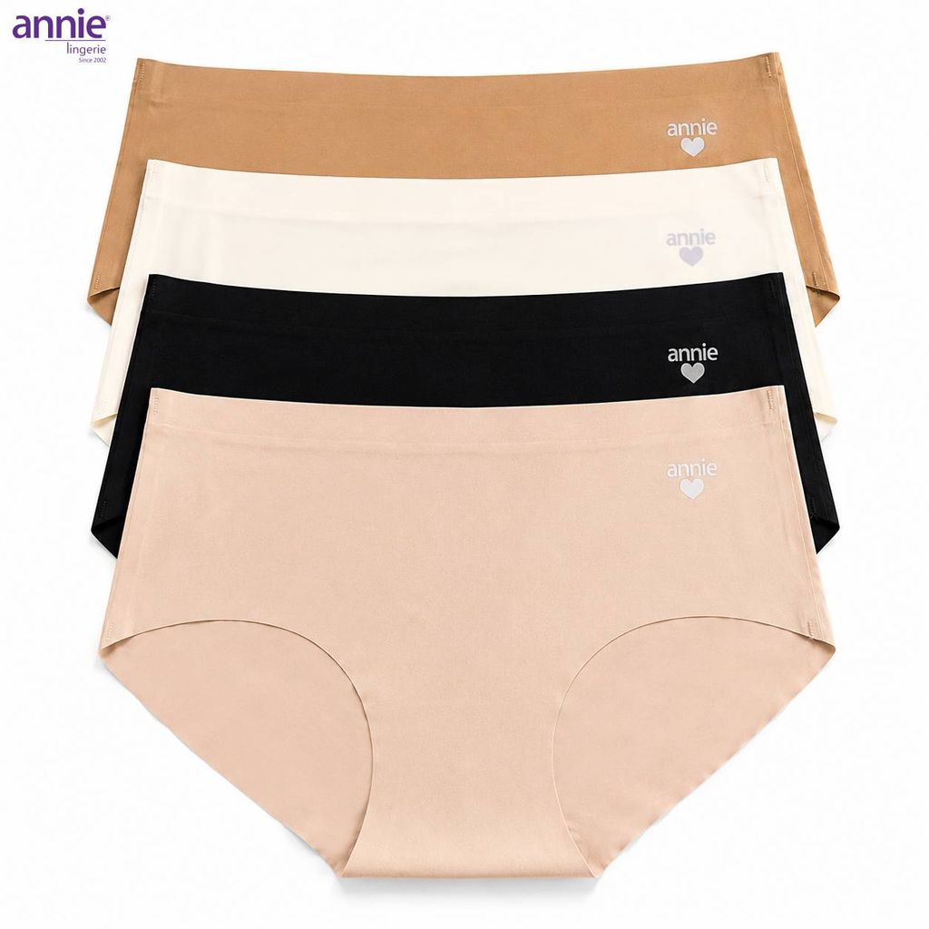 Quần lót su annie không lộ viền QE 4595 trơn lưng vừa ôm bụng tạo dáng