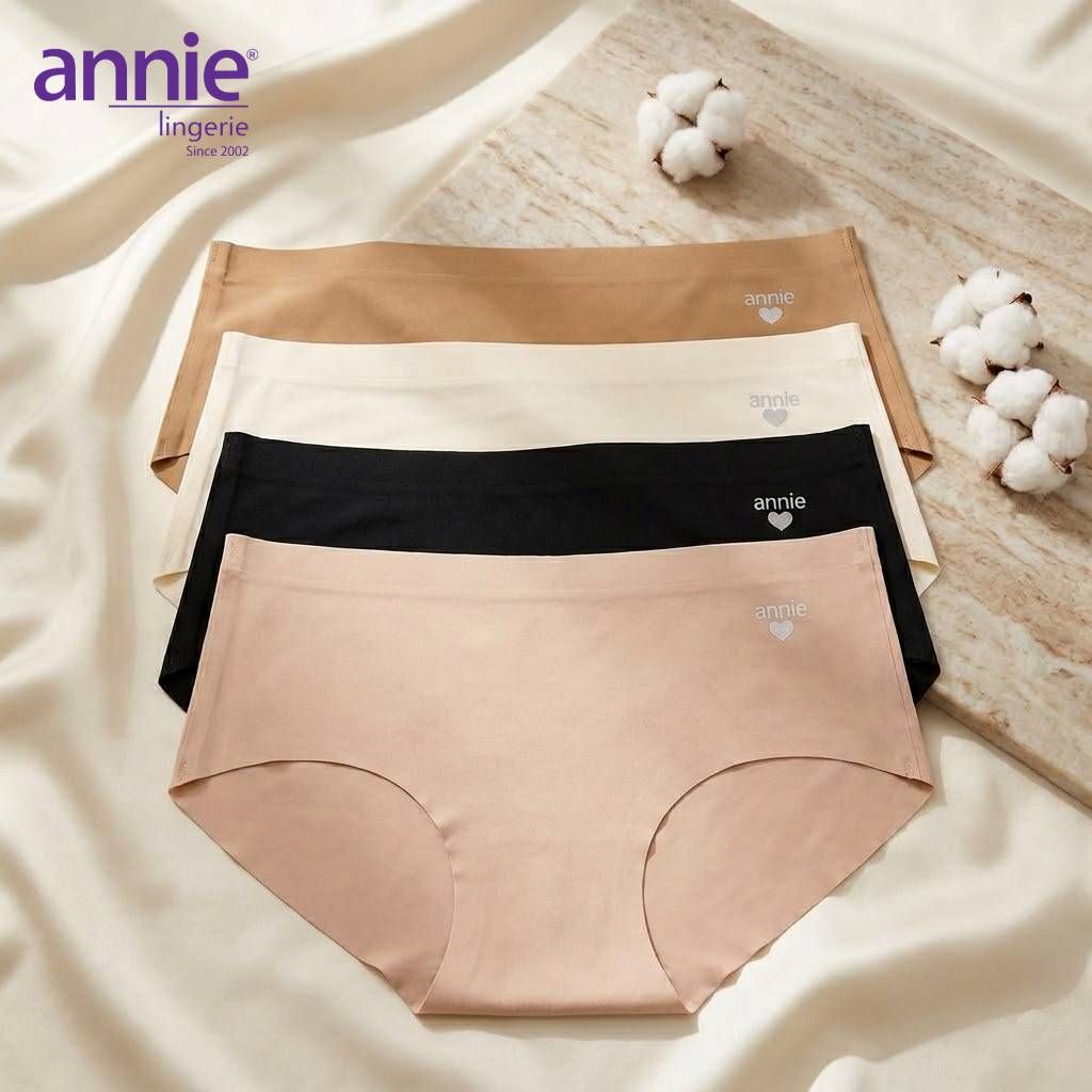 Quần lót su annie không lộ viền QE 4595 trơn lưng vừa ôm bụng tạo dáng