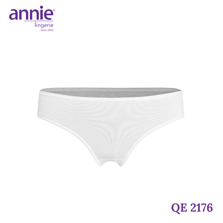 Combo 5 quần lót nữ trơn vải cotton 4 chiều annie QE2176 form basic trẻ trung năng động, thoáng mát mặc cả ngày